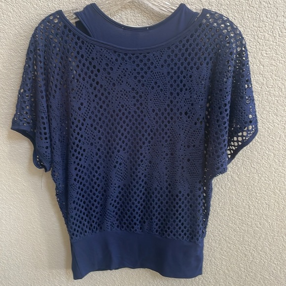 Ambiance women’s layered blouse - Picture 4 of 4